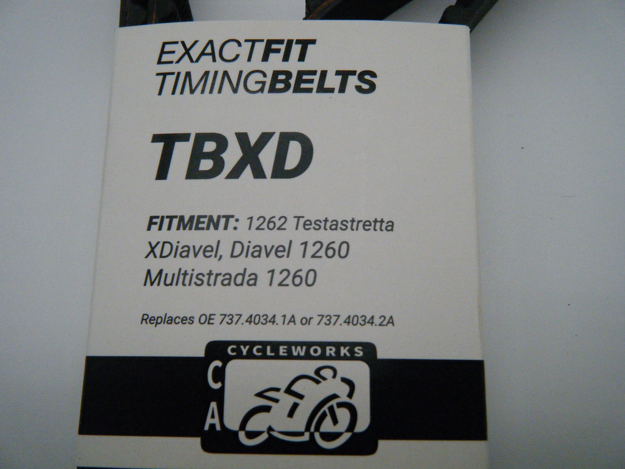 ExactFit timing Belts to fit Xdiavel. 1260 Diavel, 1260 MTS1200