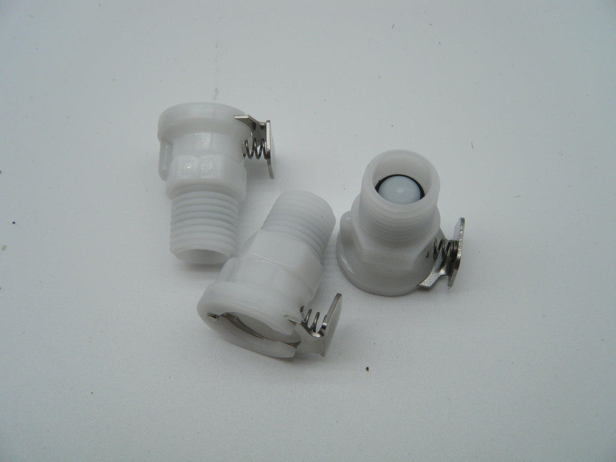 Fuel Quick Release female- white. Replaces  58840101A