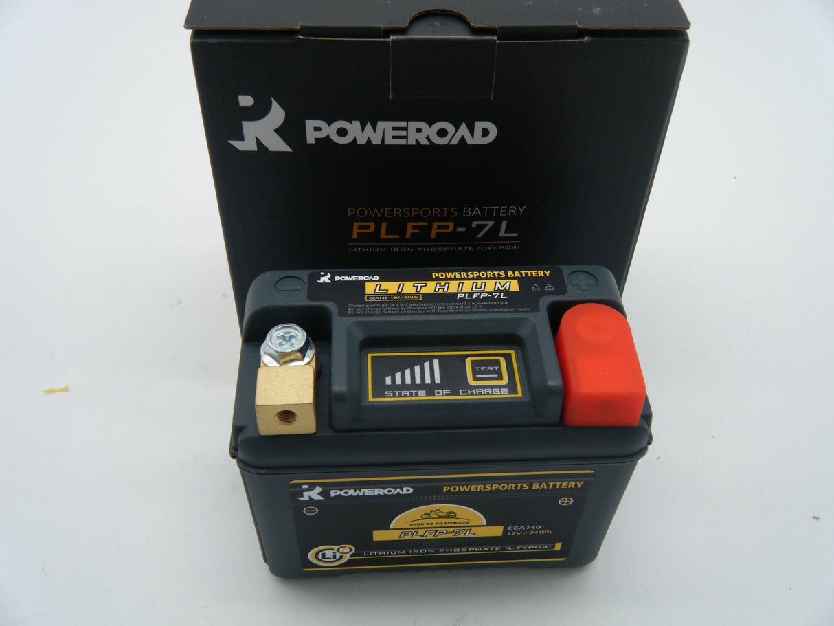 Battery- Lithium Poweroad fits KTM+ more. PLFP-7L.