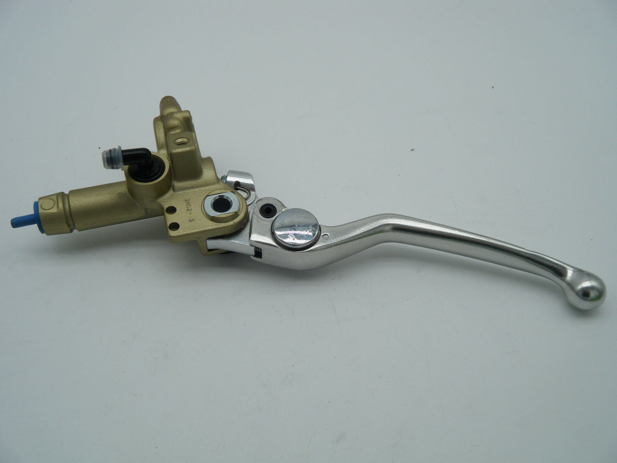 Brembo Clutch Master Cylinder. 13mm, gold, without remote reservoir. Adjustable lever. BR H10506513