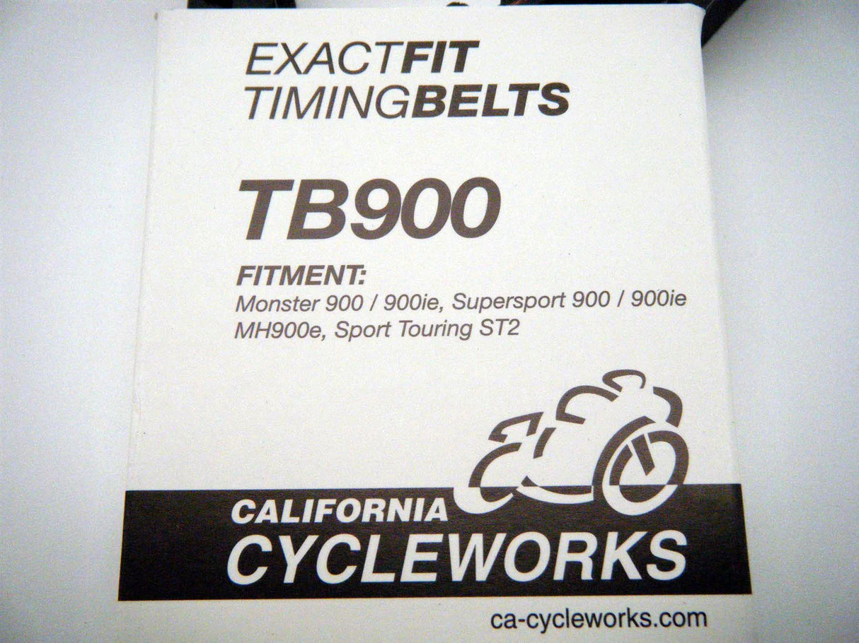 ExactFit TB 900 cambelts timing belts. Fit 900 monster 900SS ST2. 907ie. 900ssie.