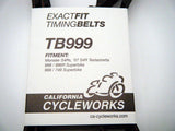 ExactFit cam belts timing belts  TB999 to fit 749. 999 + more